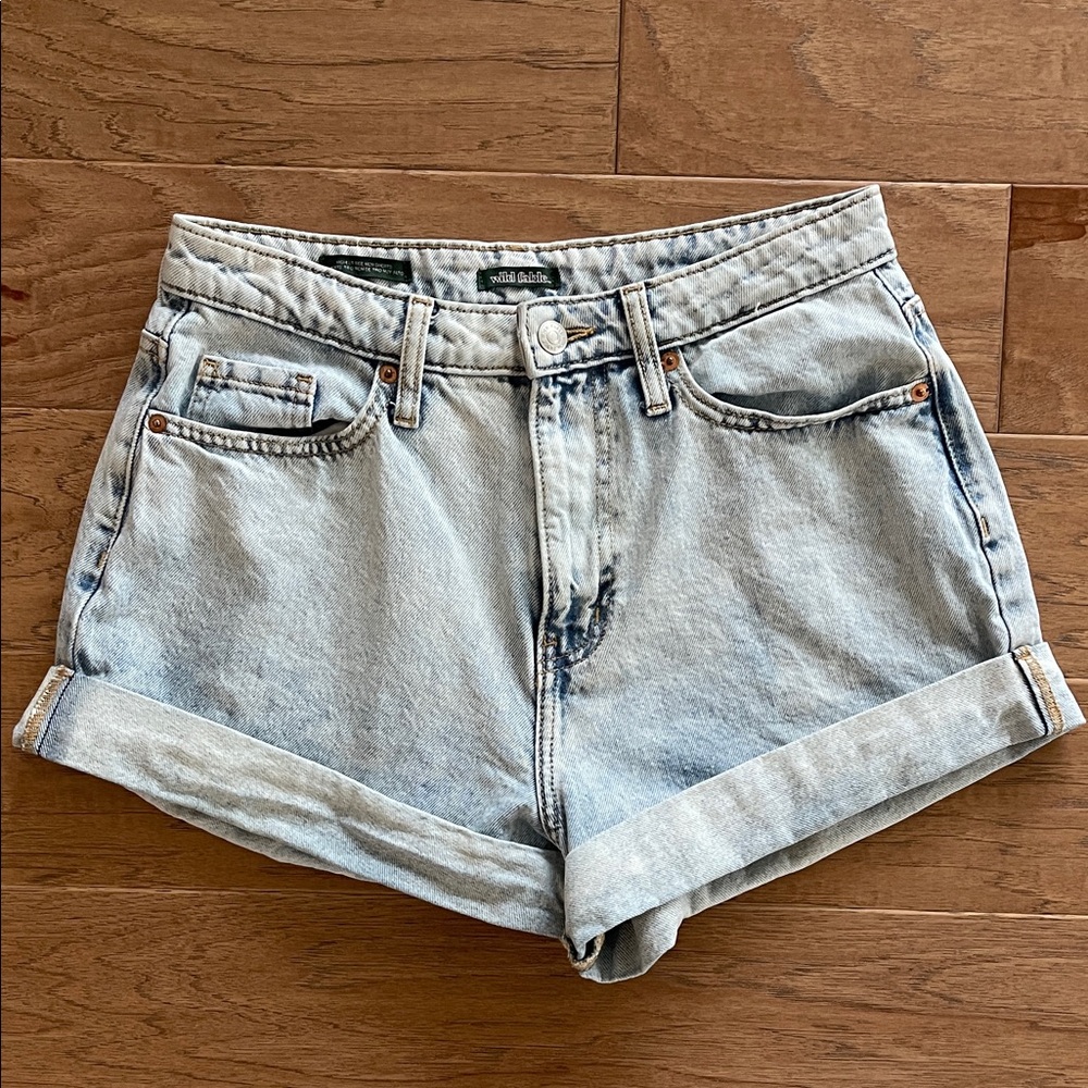 Wild Fable Highest Rise‎ Mom Roll-Cuff Women's Shorts 4/27